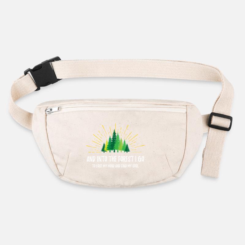 Und in den Wald gehe ich Stanley/Stella recycelte Gürteltasche