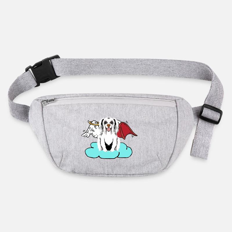 Celestial Satan Dog Hells Dog Devil Angel Stanley/Stella recycled Hip Bag 