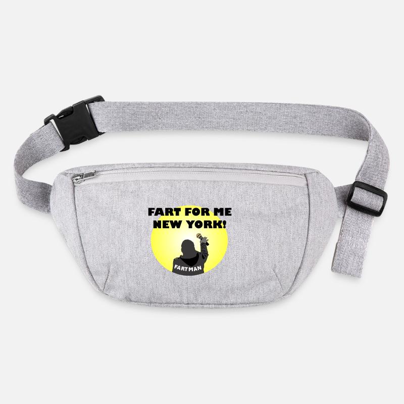 Fart Man Comedy Illustration Stanley/Stella recycled Hip Bag 