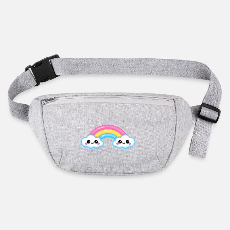 Cute Cloud Rainbow Duo Stanley/Stella recycled Hip Bag 