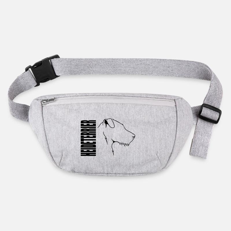 Heather Terrier Profile Dogs Hunting Dogs Wilsigns Stanley/Stella recycled Hip Bag 