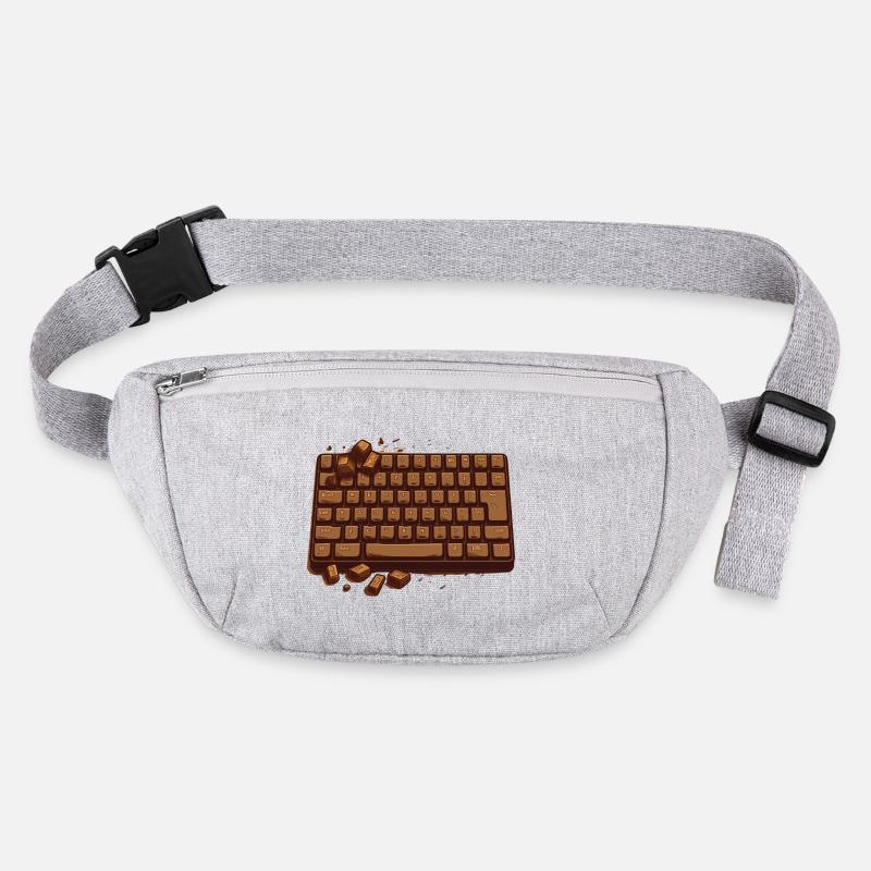 Clavier Chocolat PC Nerd wasd Touches Chocolat Sac banane recyclé Stanley/Stella