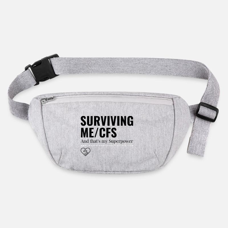 Survivre à l’EM/SFC - blanc 🤍 Sac banane recyclé Stanley/Stella