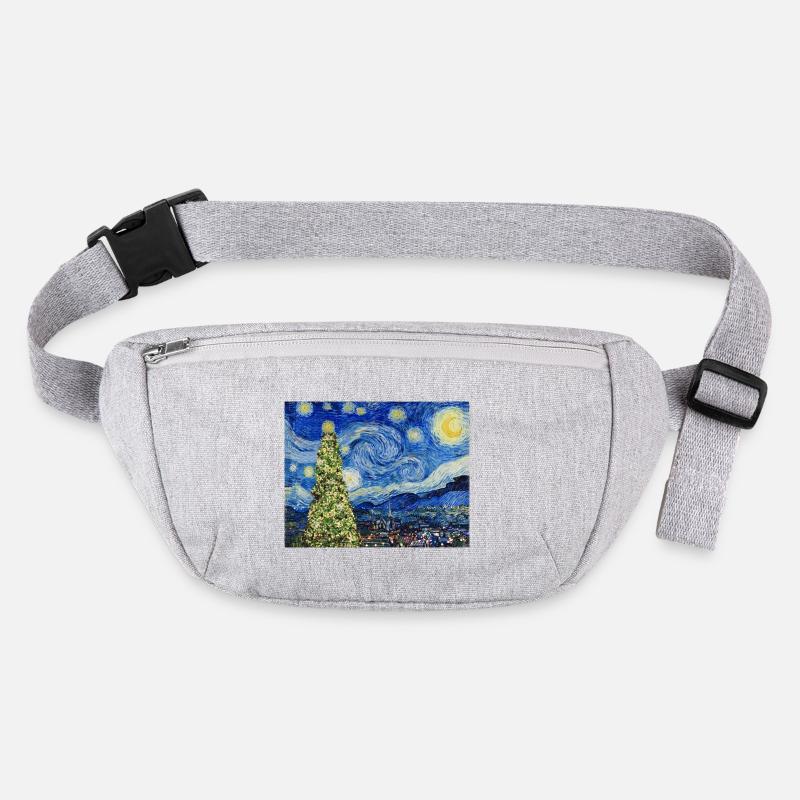 Van Gough Starry Night - Christmas Tree Trending Sac banane recyclé Stanley/Stella
