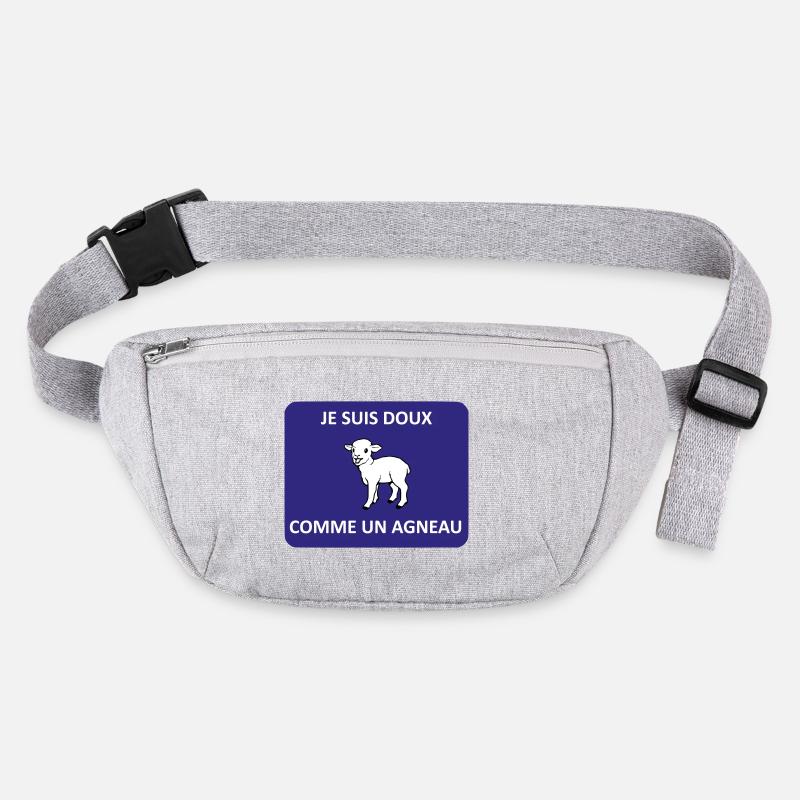 Gentle as a lamb Stanley/Stella recycled Hip Bag 