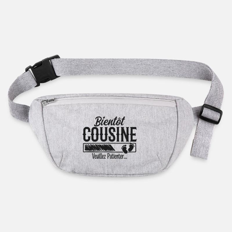 soon cousin please wait Stanley/Stella recycled Hip Bag 