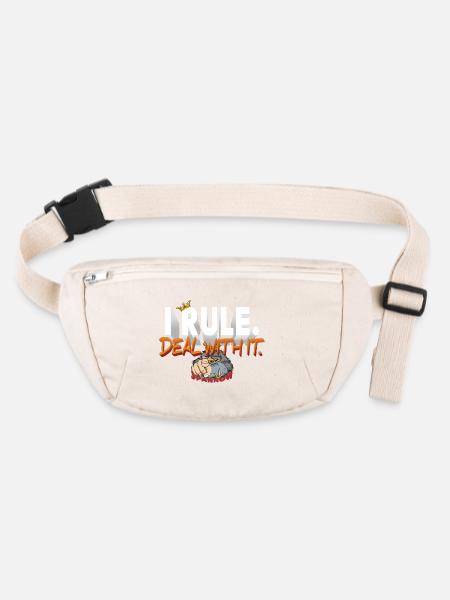 I_RULE - Stanley/Stella recycled Hip Bag  - natural - Front