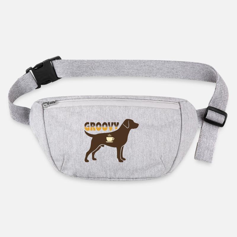 Groovy Dog Retriever Rétro Sac banane recyclé Stanley/Stella