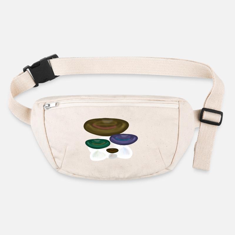 bunte Pilze Pilz Natur Wald  Stanley/Stella recycelte Gürteltasche