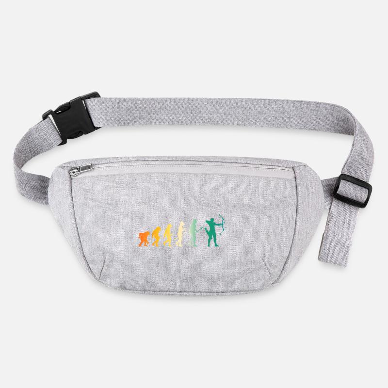 Bogenschütze Evolution Bogenschießen Stanley/Stella recycelte Gürteltasche