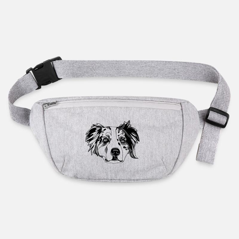 Australian Shepherd Stanley/Stella recycelte Gürteltasche