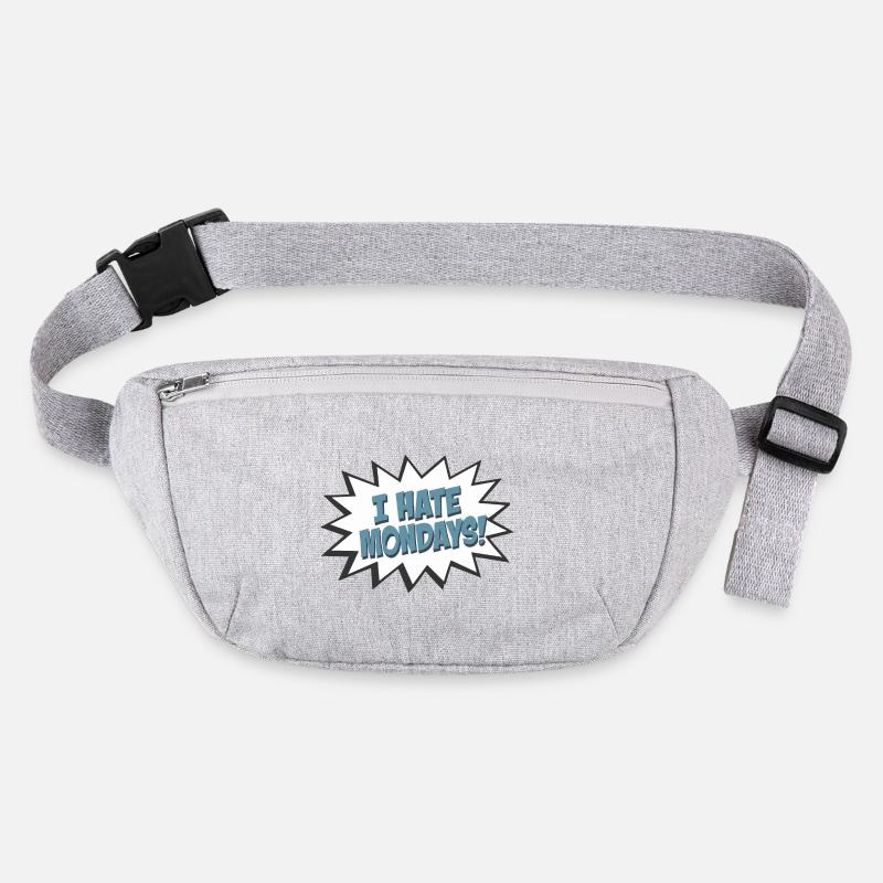 Speech Bubble I Hate Mondays Stanley/Stella recycled Hip Bag 