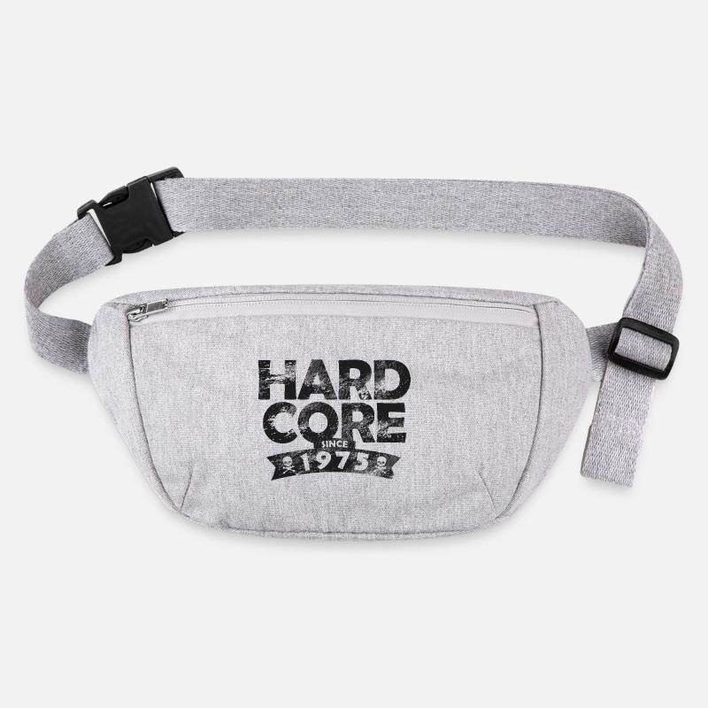 Hard Core Since 1975 - 50th Birthday Stanley/Stella recycled Hip Bag 