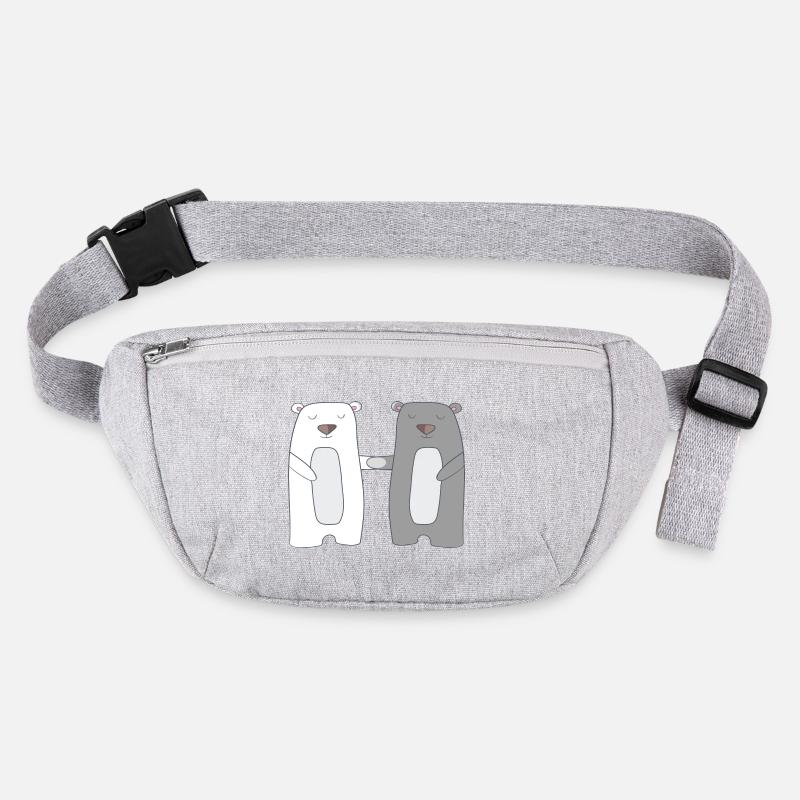 Bären Stanley/Stella recycelte Gürteltasche