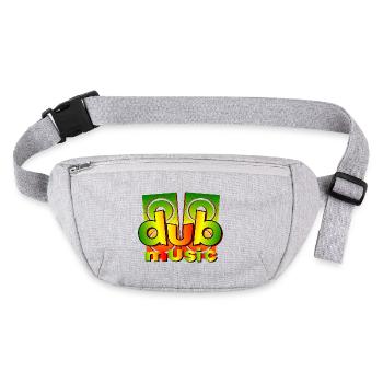 Dub music - Sac banane recyclé Stanley/Stella - gris chiné - Devant