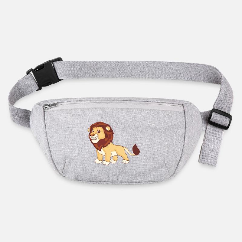 Un lion magnifique Sac banane recyclé Stanley/Stella