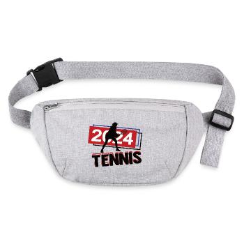 Tennis Spielerin Team Turnier Mannschaft 2024 - Stanley/Stella recycelte Gürteltasche - Grau meliert - Vorne