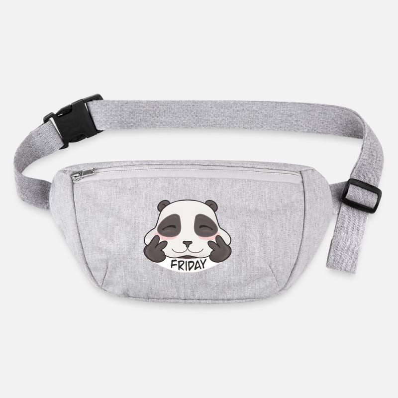 Süßer Freitag-Panda Stanley/Stella recycelte Gürteltasche