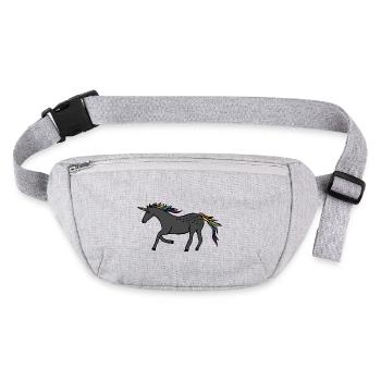 Licorne rapide - Sac banane recyclé Stanley/Stella - gris chiné - Devant