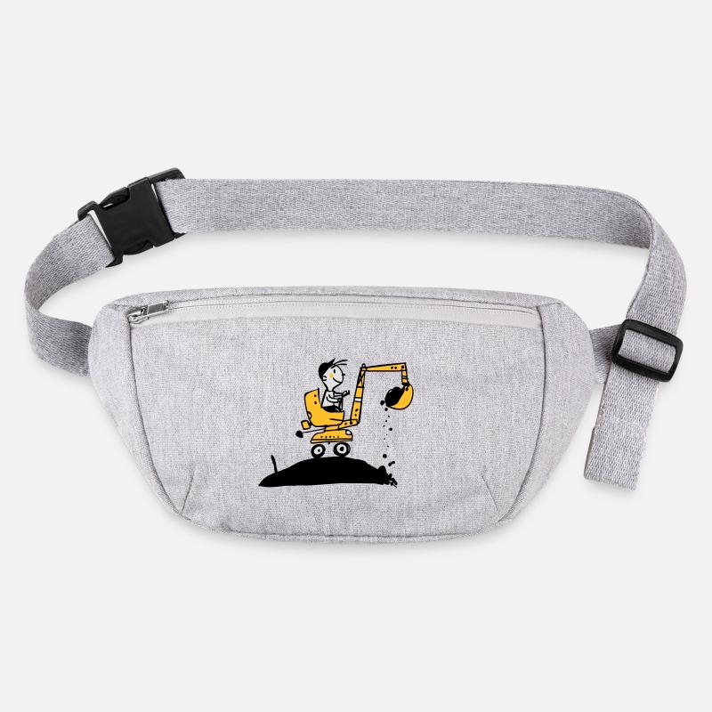 Bagger im Retro Stil Stanley/Stella recycelte Gürteltasche