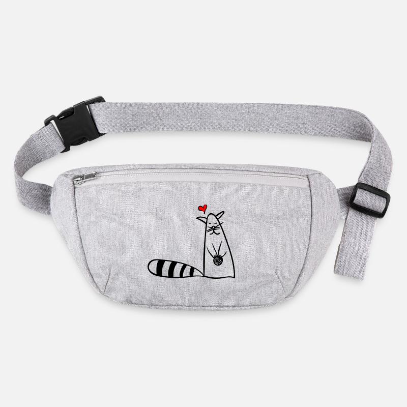 little cat Stanley/Stella recycled Hip Bag 