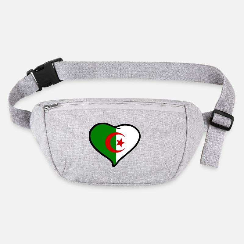 Drapeau Algérie Sac banane recyclé Stanley/Stella