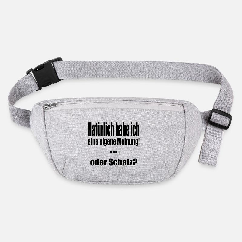 Eigene Meinung Stanley/Stella recycelte Gürteltasche