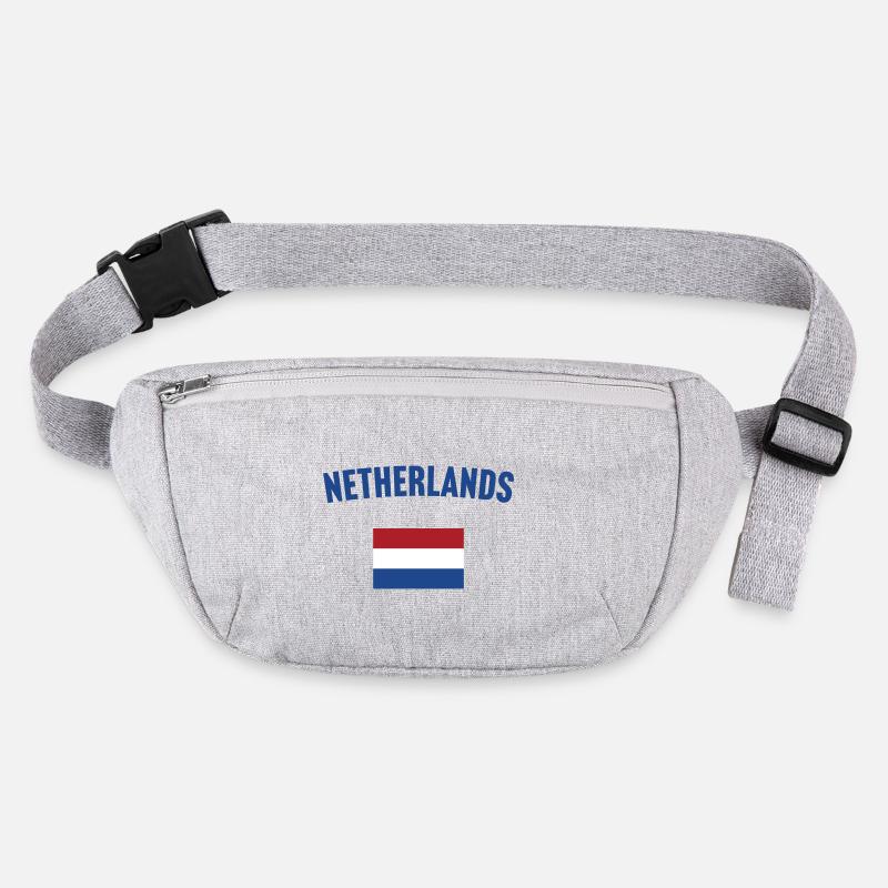 Niederländische Flagge Stanley/Stella recycelte Gürteltasche