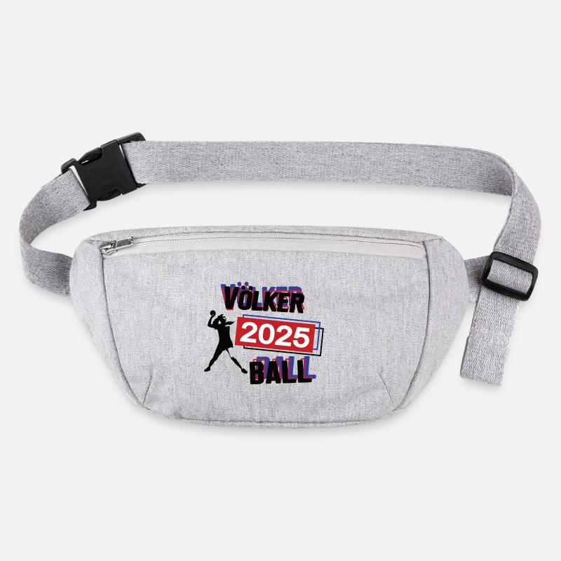 Völkerball Spielerin Team Turnier Mannschaft 2025 Stanley/Stella recycelte Gürteltasche