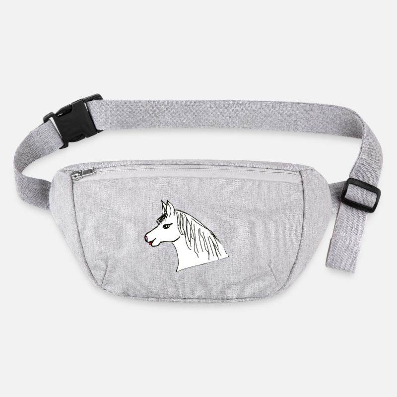 Pferdekopf Pony Pferd Kinder Pferde Stanley/Stella recycelte Gürteltasche