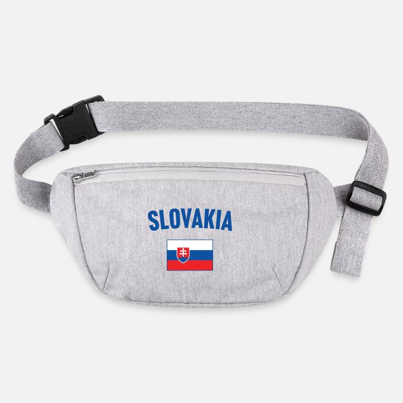 Drapeau de la Slovaquie Sac banane recyclé Stanley/Stella