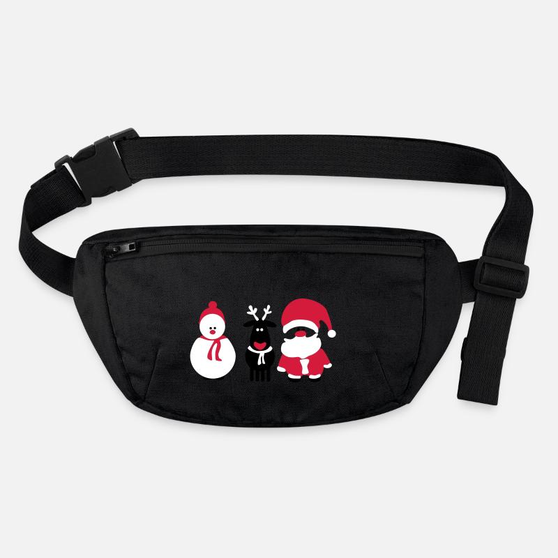 Weihnachts Crew 3 Stanley/Stella recycelte Gürteltasche
