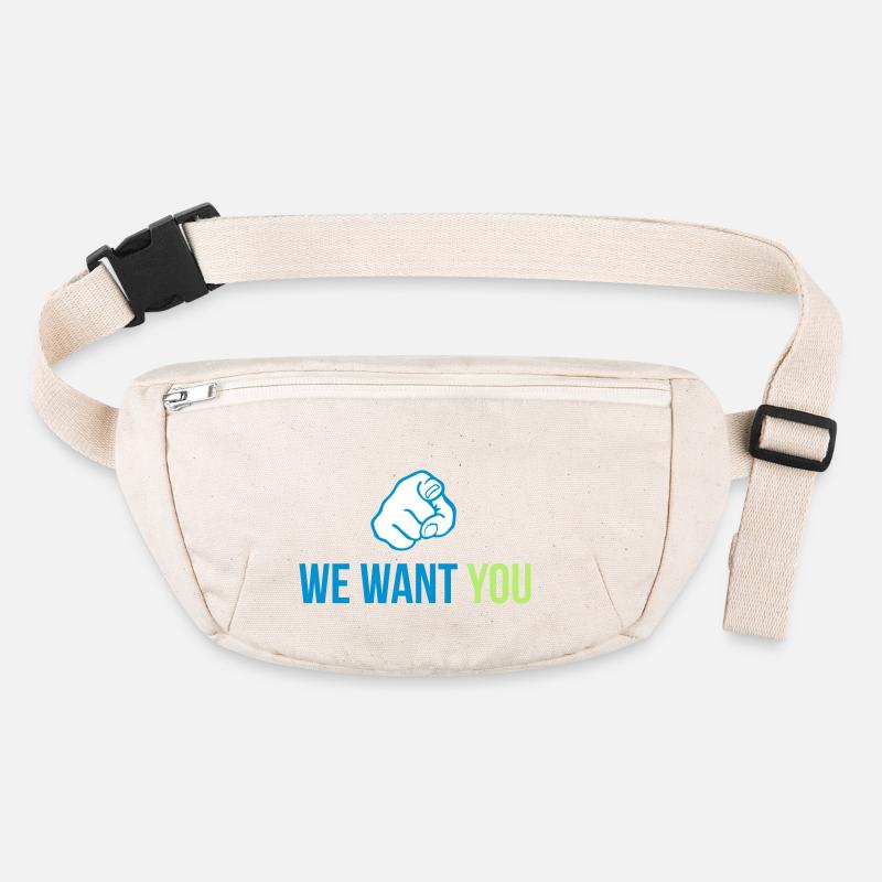 we want you Sac banane recyclé Stanley/Stella