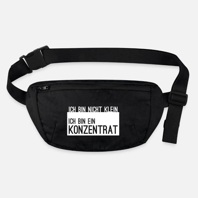 ich bin nicht klein Konzentrat Statement Spruch Stanley/Stella recycelte Gürteltasche