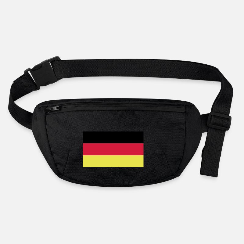 deutschlandflagge Stanley/Stella recycelte Gürteltasche