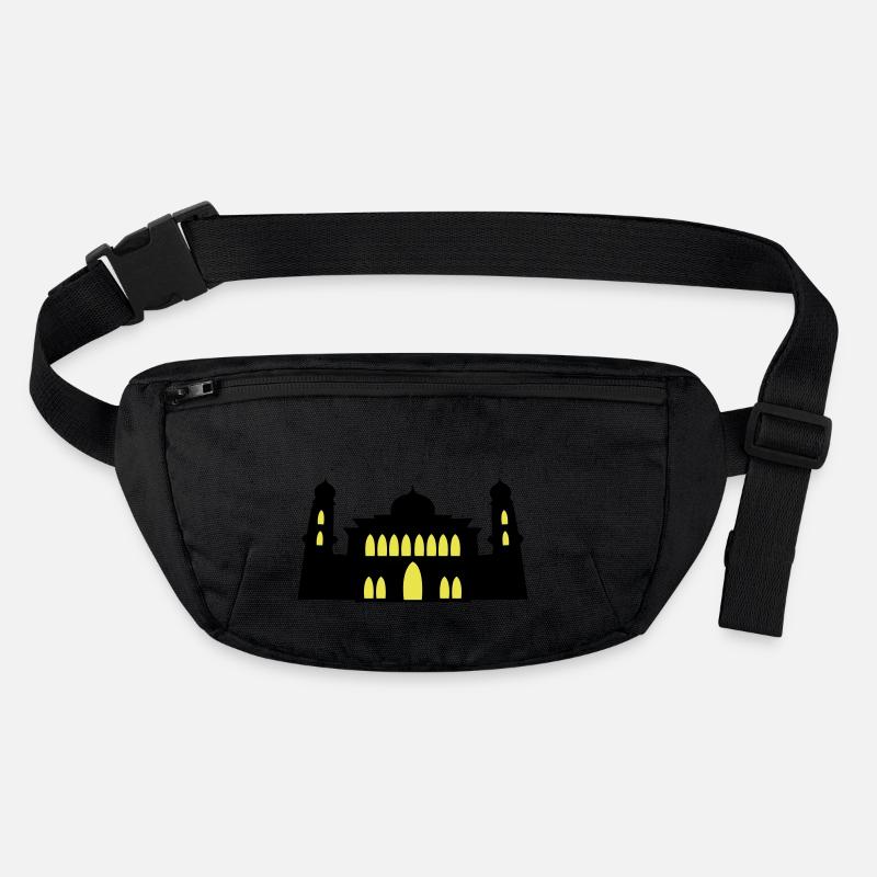mosque silhouette Stanley/Stella recycled Hip Bag 