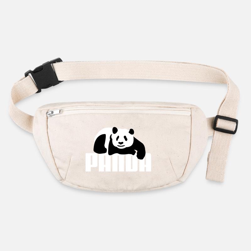 Pandabär Stanley/Stella recycelte Gürteltasche