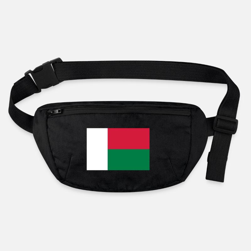 Madagascar - drapeau Sac banane recyclé Stanley/Stella