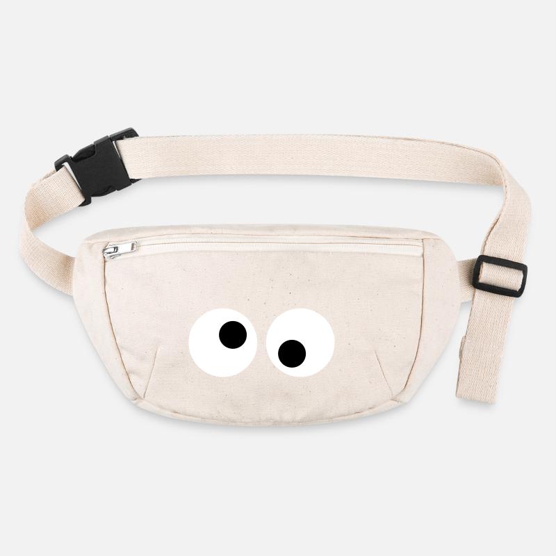 Big eyes Stanley/Stella recycled Hip Bag 