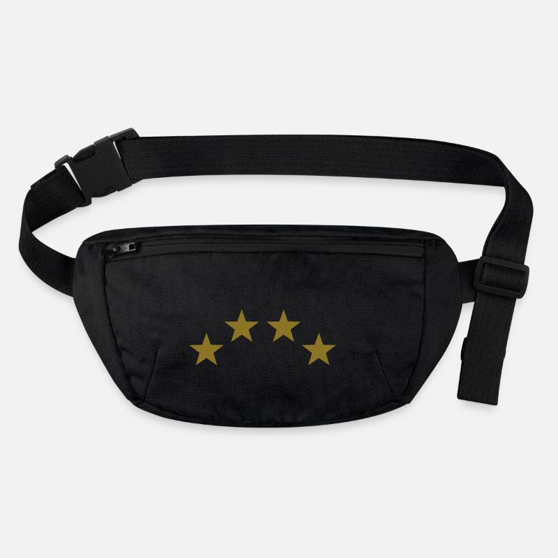 Weltmeister 4 Sterne gold Stanley/Stella recycelte Gürteltasche