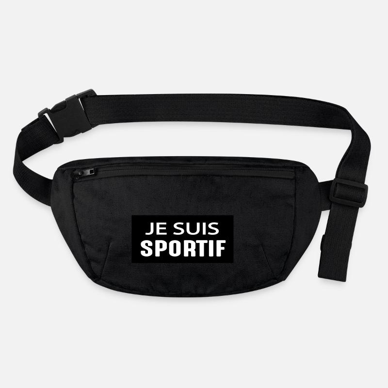 Je suis sportif Stanley/Stella recycelte Gürteltasche