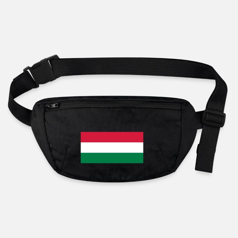 Flagge Ungarn / Drapeau Hongrie Stanley/Stella recycelte Gürteltasche