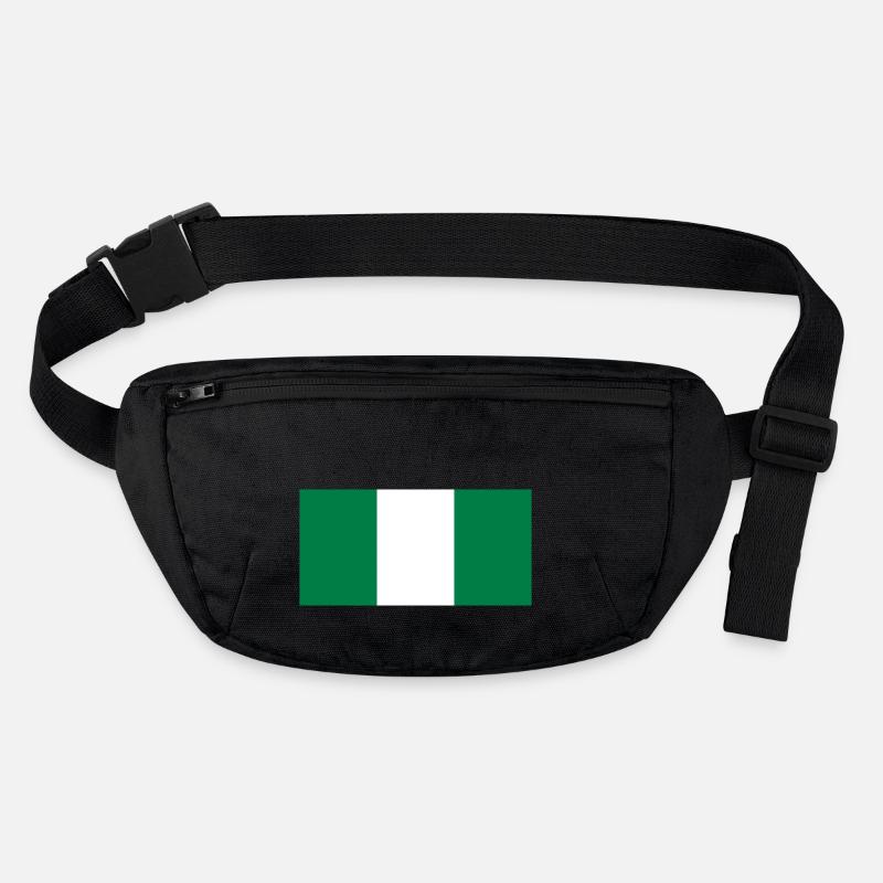 Flagge von Nigeria / Drapeau Nigéria Stanley/Stella recycelte Gürteltasche