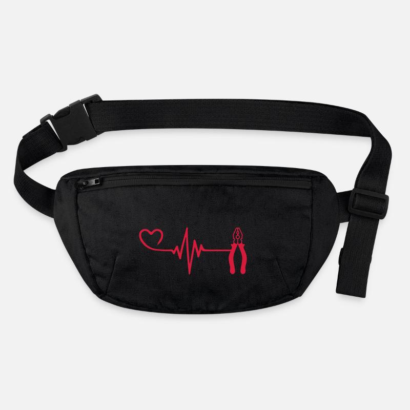 Pince Pulse Heart Love Sac banane recyclé Stanley/Stella