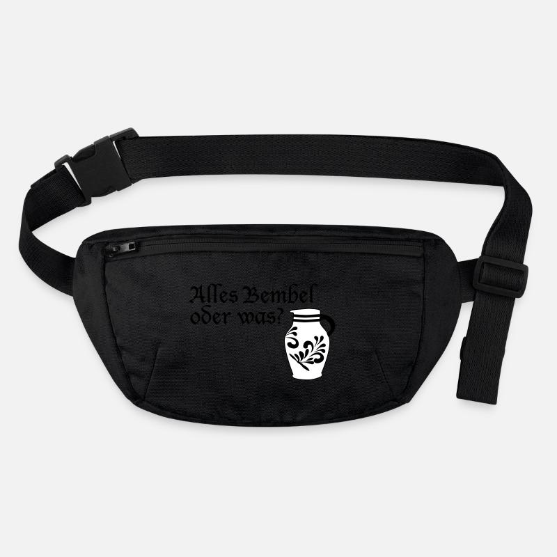 Alles Bembel - Apfelwein Stanley/Stella recycelte Gürteltasche