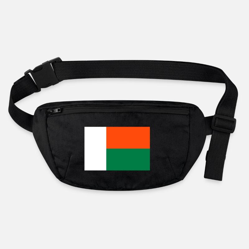 Flagge von Madagaskar Stanley/Stella recycelte Gürteltasche