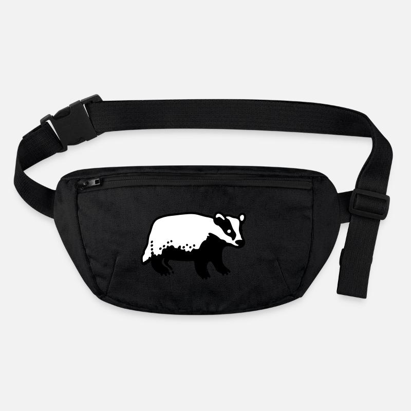 Dachs Stanley/Stella recycelte Gürteltasche