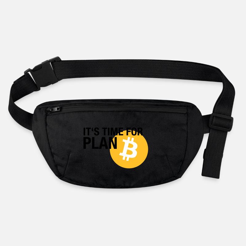 IT'S TIME FOR PLAN B (BITCOIN) Stanley/Stella recycelte Gürteltasche