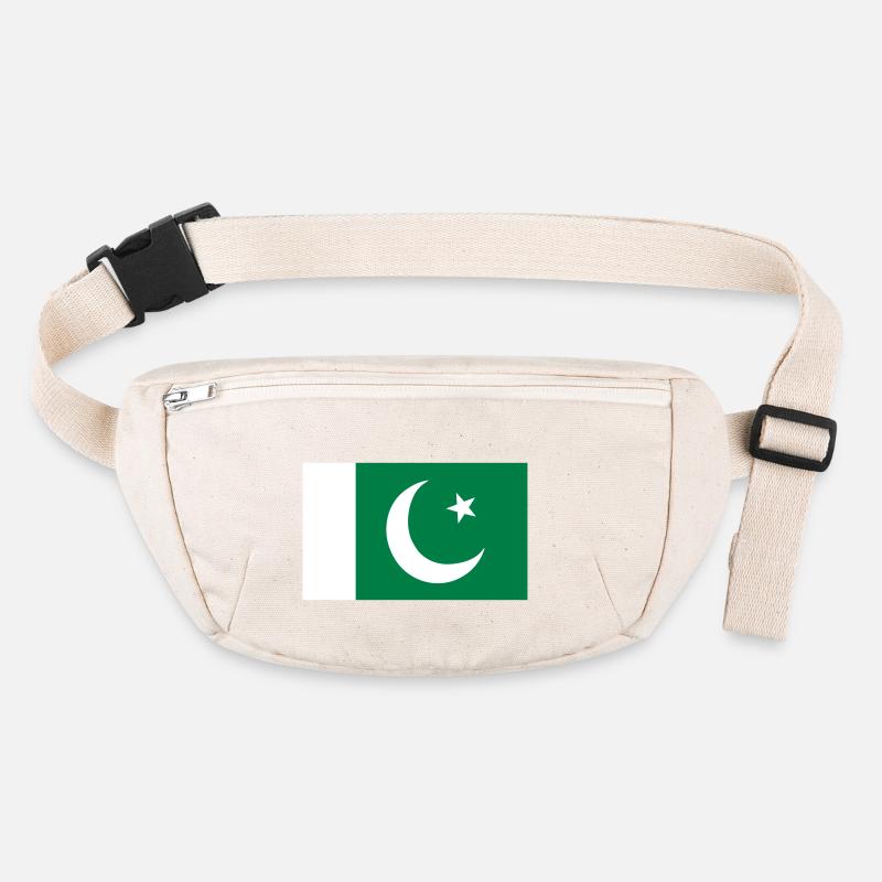 Drapeau du Pakistan Sac banane recyclé Stanley/Stella