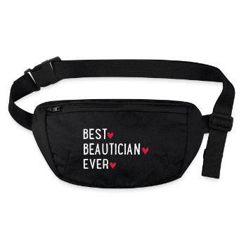 Esthéticien - Sac banane recyclé Stanley/Stella - noir - Devant